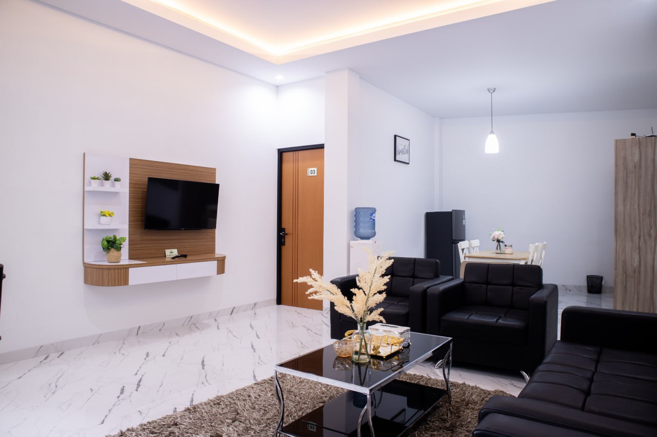 rumah villa modern lembang